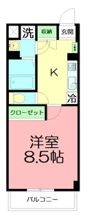 リーベルサンアイ【1階】の間取り