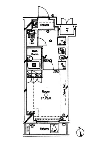 レジオス世田谷尾山台【4階】の間取り