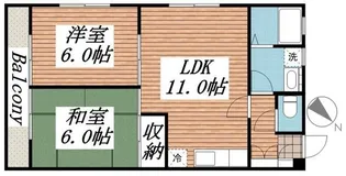 オレンジ・ペコ【2階】の間取り