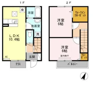 広島県福山市柳津町【一戸建】の間取り