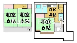 埼玉県越谷市大字上間久里【一戸建】の間取り