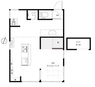 ボンメゾン【2階】の間取り