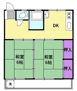 福岡県久留米市御井町【マンション】の間取り