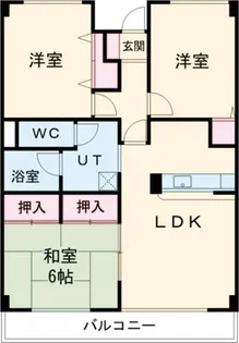 アーバンコートK【2階】の間取り