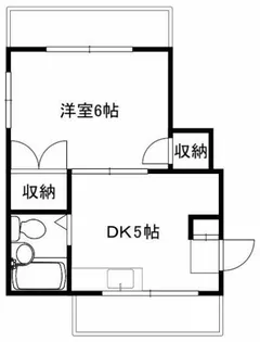 コーポイシイ【4階】の間取り