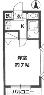 メール ドゥ レーヴ【1階】の間取り