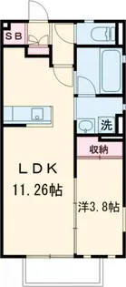 アウトピスタ【1階】の間取り