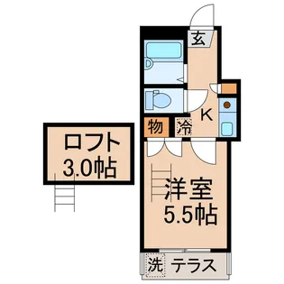 リッチモンド太田下町第2【1階】の間取り