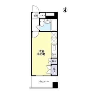 fino JIYUGAOKA【5階】の間取り