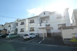 五平ハイツD【2階】の外観