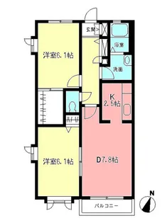 ネッスルTM【2階】の間取り