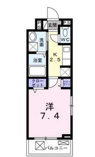 Fontaine【3階】の間取り