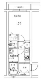 東京都練馬区北町6【アパート】の間取り