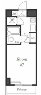 ジョイフル関内【7階】の間取り
