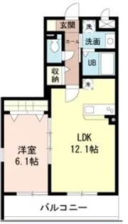 レイル【1階】の間取り