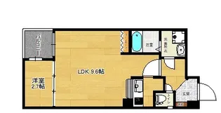 リファレンス九品寺【8階】の間取り