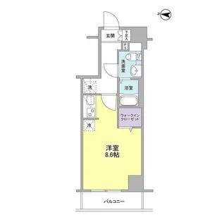 東京都江東区扇橋2【マンション】の間取り
