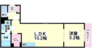 東京都渋谷区幡ヶ谷3【マンション】の間取り