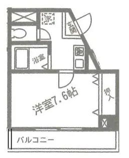 龍生堂橋本ビル【5階】の間取り