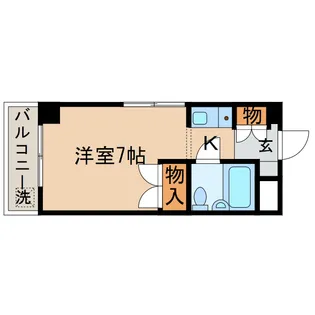 アルファ藤塚町【4階】の間取り