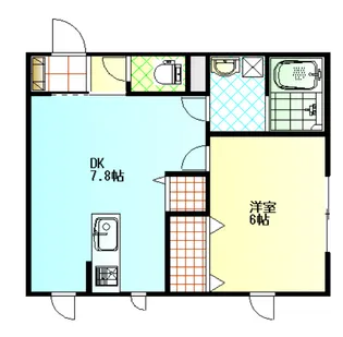 ピュアフラワー【2階】の間取り