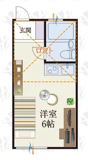 b’CASA入間長瀬re-born【1階】の間取り