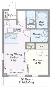 My Style vintage 三郷中央【2階】の間取り