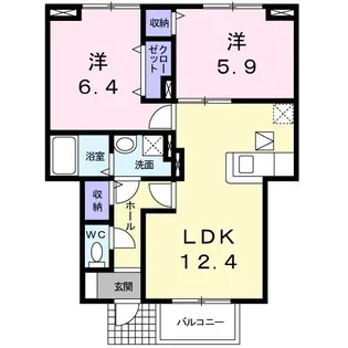 エターナル【1階】の間取り