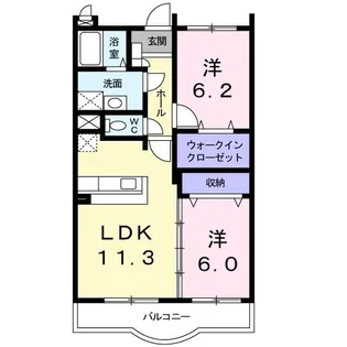 埼玉県新座市野火止7【マンション】の間取り