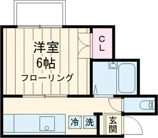 コートハイム丸博II【2階】の間取り