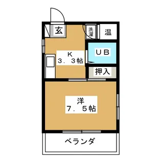 アリスハイツ【5階】の間取り