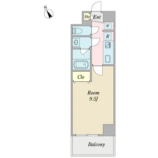 GRAND DUKE【9階】の間取り