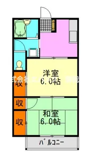 b’CASA千葉蘇我re-born【2階】の間取り