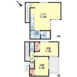 千葉県千葉市花見川区幕張町3【一戸建】の間取り