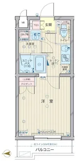 ルーブル武蔵中原弐番館【3階】の間取り