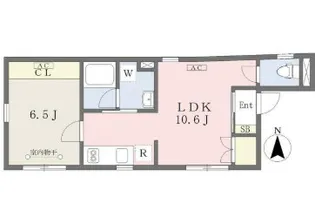 東京都板橋区仲町【マンション】の間取り