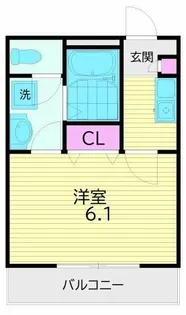 グランフォレスタI【1階】の間取り