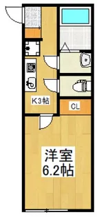 カインドネス小平【2階】の間取り
