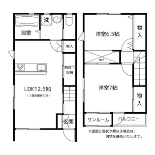 ファイン向新庄【1階】の間取り
