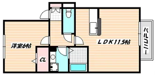 千葉県船橋市印内1【アパート】の間取り