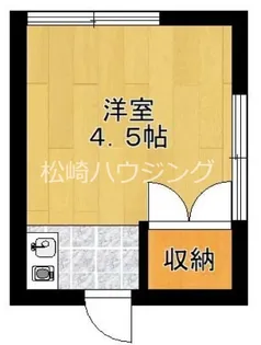 ハイツミハマ【2階】の間取り