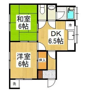 東京都東村山市久米川町1【アパート】の間取り