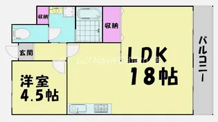 エクセル21【3階】の間取り