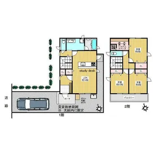 東京都世田谷区喜多見6【一戸建】の間取り
