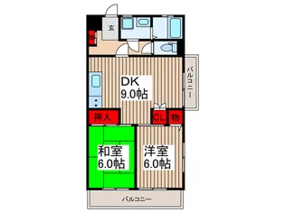 オ-クヒルズ【3階】の間取り
