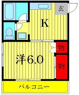 コーポミナミ【2階】の間取り