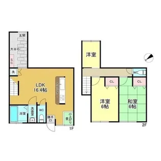 東京都台東区小島2【一戸建】の間取り