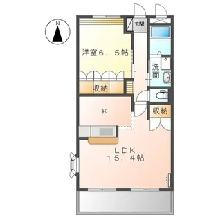 ロイヤルコーポ中川【3階】の間取り