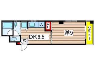 ロイヤルヒルズ【4階】の間取り