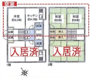 ロビンコートII【2階】の間取り